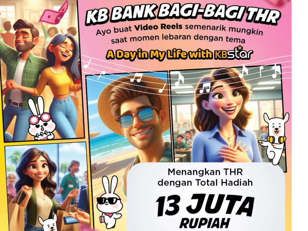 KB Bank Gelar Kompetisi Video Reels Instagram dan TikTok, Ada Hadiah Total 13&nbsp;Juta