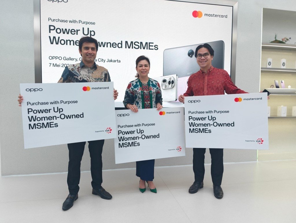 OPPO Gandeng Mastercard Berdayakan UMKM Perempuan Melalui Literasi Finansial dan Digital