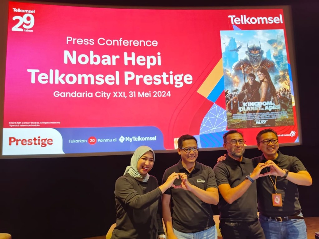 Sambut HUT ke-29, Telkomsel Gelar Nonton Bareng Hepi Serentak di 13 Kota