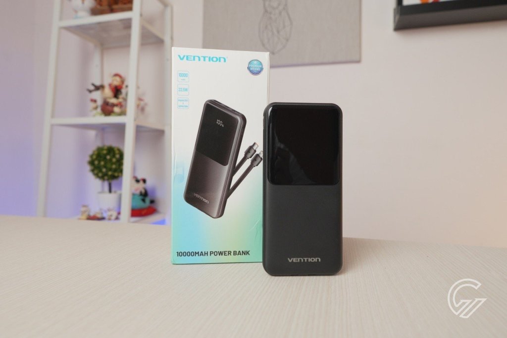 Review Vention Powerbank 10.000mAh, Bisa Isi Daya Android dan iPhone Sekaligus
