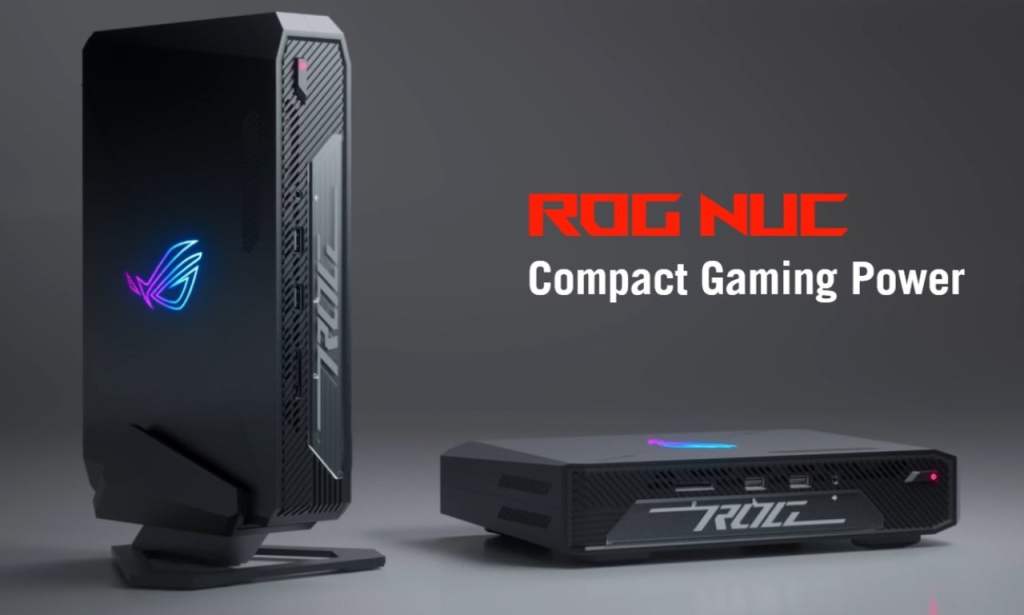 ASUS Rilis Komputer Mini Perdana Untuk Gaming, ROG NUC