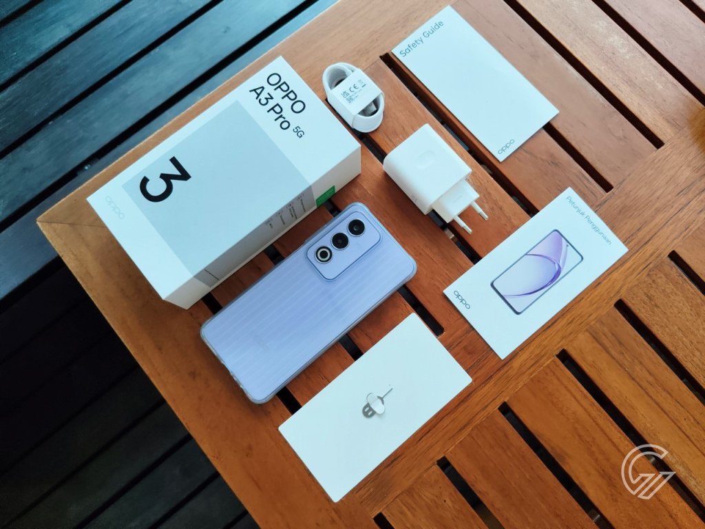 Review OPPO A3 Pro 5G – Handphone Terjangkau yang Tahan Banting dengan Standar Militer 