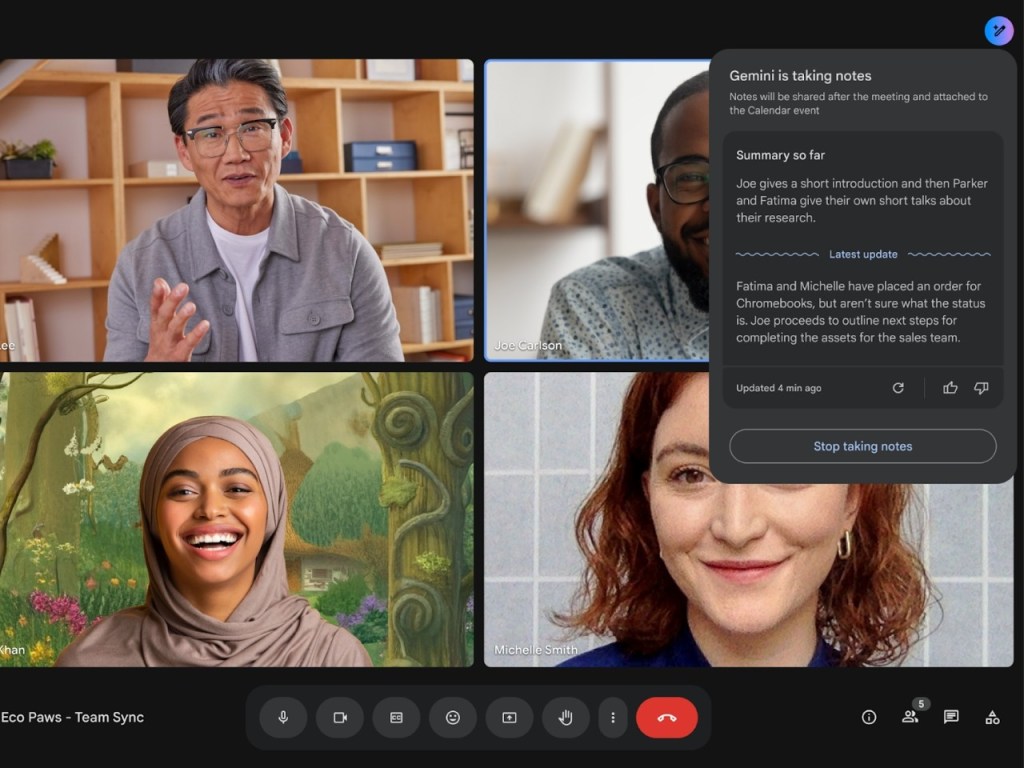 Google Meet Kini Bisa Buat Catatan Meeting dengan&nbsp;AI